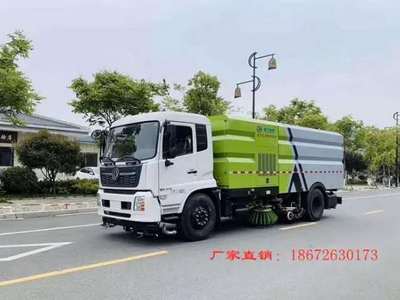 国六东风天锦16吨洗扫车功能及外型展示