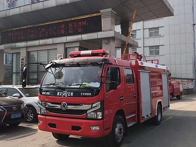 国六东风凯普特5吨水罐消防车图片专汽详情页图片