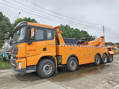 30吨陕汽德龙大型清障车价格国六道路救援拖车厂家图片图片