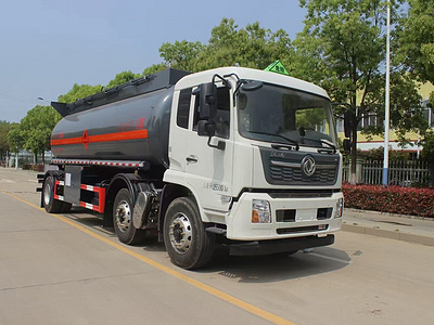 国六16吨天锦小三轴甲醇乙醇罐式运输车图片图片