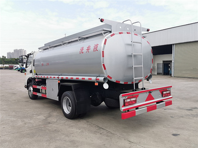 国六11方油田专用10吨洗井液运输车图片图片