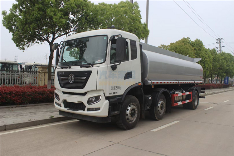 国六东风天龙20吨供液车17.1方油田罐式车洗井液减水剂车图片