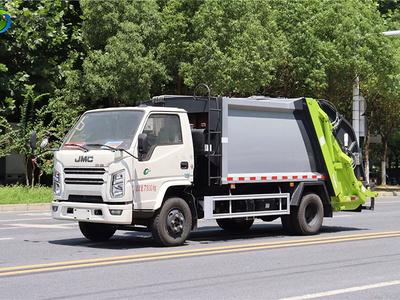 国六江铃9方压缩垃圾车程力厂家对接垃圾车质量过硬售后好图片