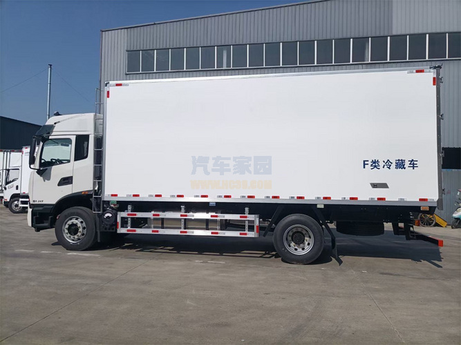 国六东风天锦6.8米冷藏车生鲜冻肉运输车图片图片