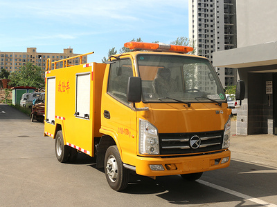 凯马蓝牌小型救险车126马力 1000方城市排涝车图片