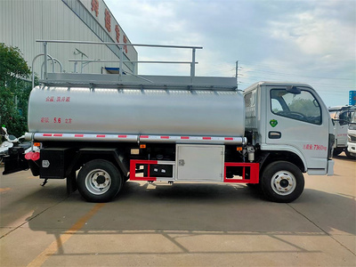 国六5吨普货供液车 5.7方洗井液罐式车 减水剂润滑油运输车图片