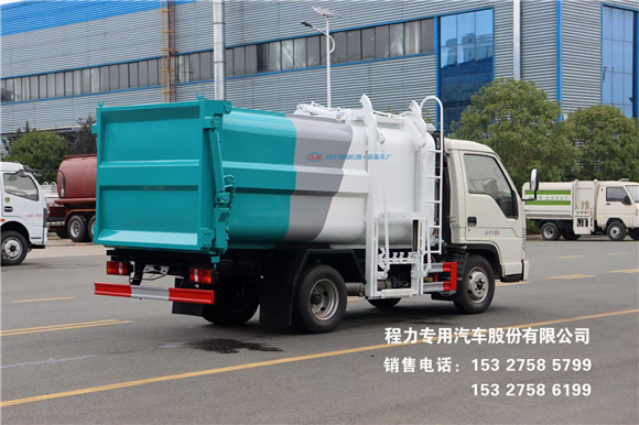 国六福田小卡之星3型4方自装卸式垃圾车图片
