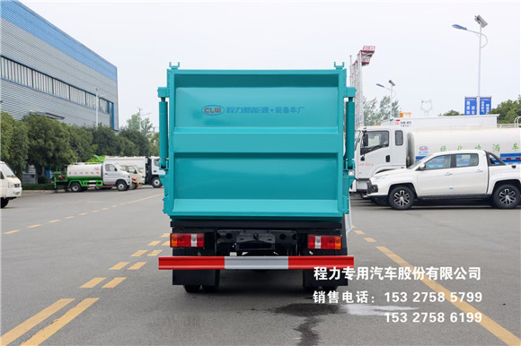 国六福田小卡之星3型4方自装卸式垃圾车图片
