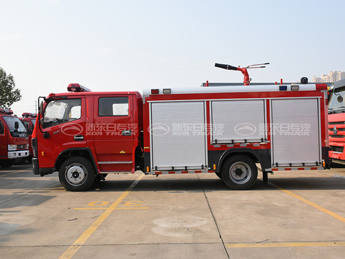 国六4T东风大多利卡3800轴距泡沫消防车图片