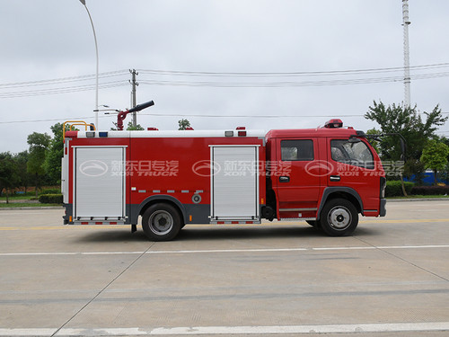 国六东风5吨多利卡泡沫消防车图片