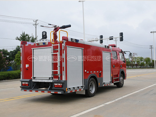 国六东风5吨多利卡泡沫消防车图片