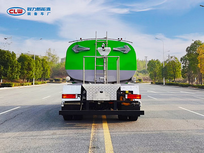 公路养护车价格比亚迪纯电动路面洒水清洗车厂家图片