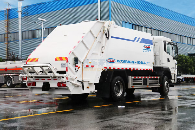 12方纯电动压缩垃圾车厂家报价比亚迪新能源垃圾运输车图片图片
