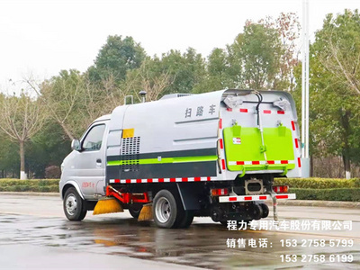 国六东风小康2.5方小型（后双轮）扫路车图片