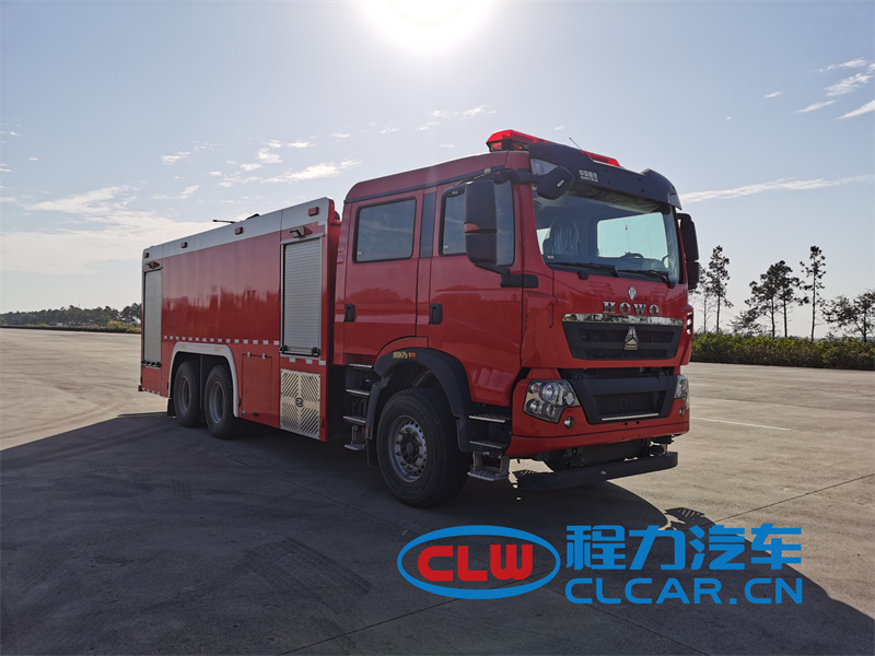 国六重汽豪沃（16吨）水罐消防车