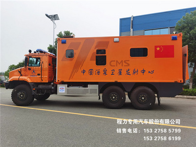 國六應急救援醫療保障車為神舟護航圖片