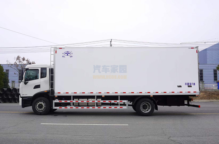 国六东风天锦KR平顶7.9米冷藏车图片