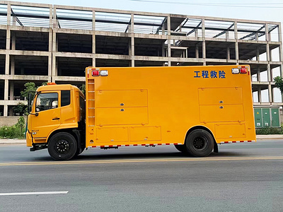 国六东风天锦200KW400立方工程抢险车图片