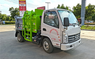 贵州凯马餐厨垃圾车图片