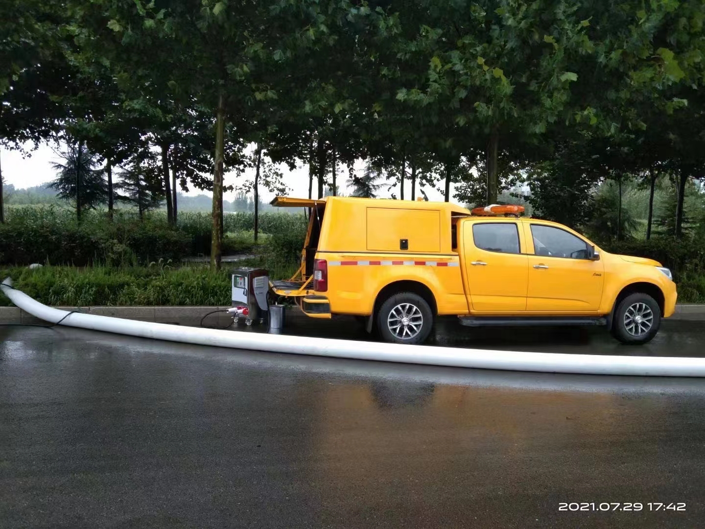國六四驅皮卡500方排水搶險車圖片