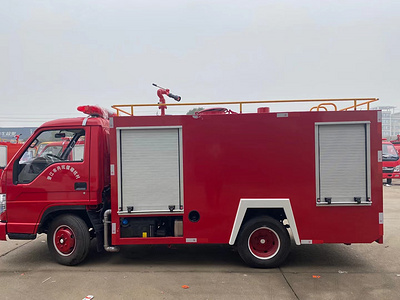 国六福田2.5吨消防车图片