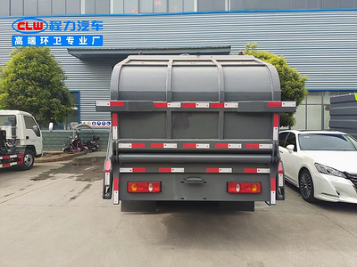 国六东风华神T3压缩垃圾车厂家直销包送到家图片