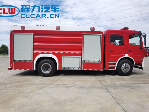 东风华神8吨消防车图片