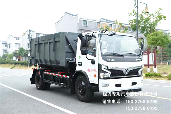 国六东风大福瑞卡8~10方（8~10吨）垃圾车图片