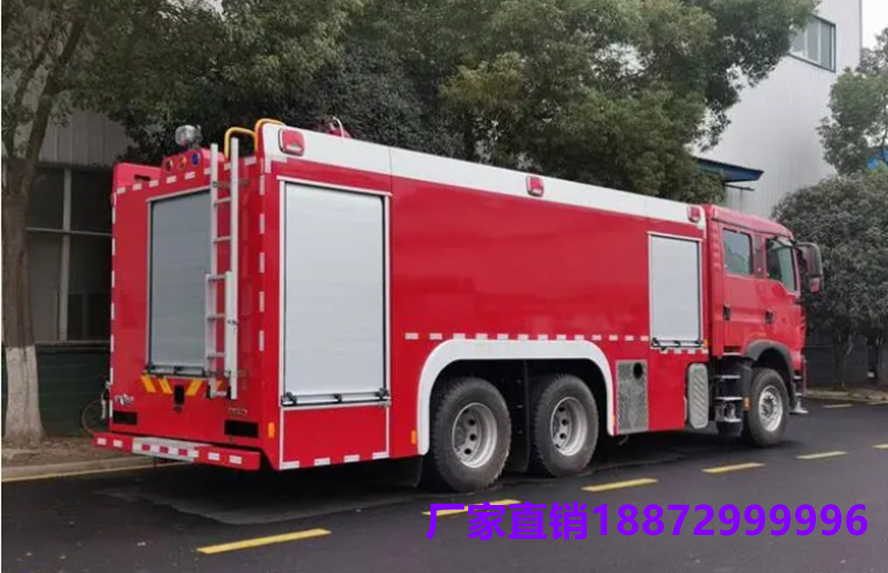 12吨泡沫消防车图片