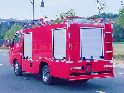 东风2吨消防救援车图片