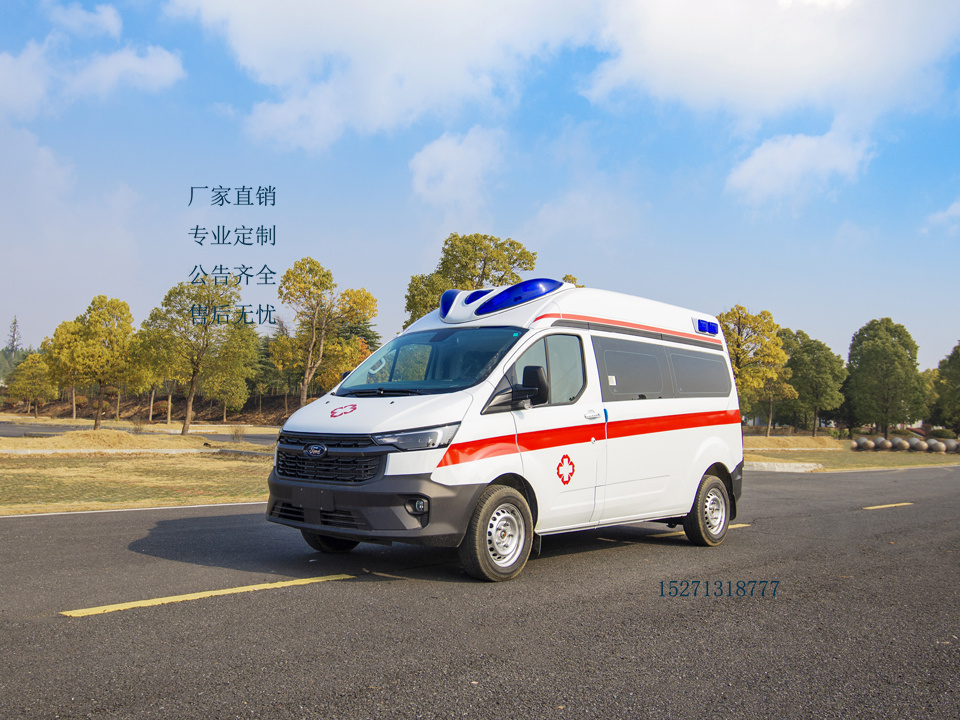 福特新全顺V362自动挡救护车图片