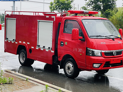 東風途逸小型2方水罐消防車（救險車）圖片