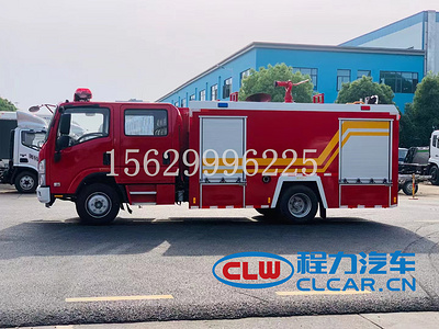 五十铃（700P）3.5吨泡沫消防车图片