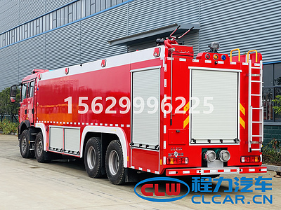 重汽豪沃24吨双排水罐消防车图片