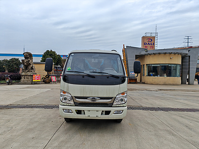 福田小卡5.5方蓝牌压缩式垃圾车图片