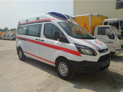福特救护车福特新全顺救护车（监护型/运输型）短轴运输型救护车图片