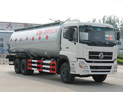 东风天龙40吨粒物料运输车粉粒物料运输车图片
