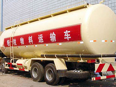 福田欧曼45吨粉粒物料运输车粉粒物料运输车图片