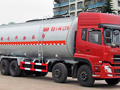斯太尔30吨物料运输车粉粒物料运输车图片