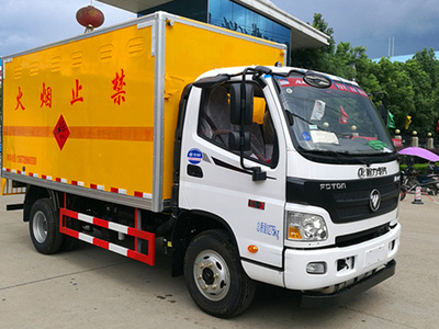 福田欧马可爆破器材运输车新能源电动5米爆破器材运输车图片