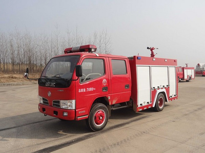 东风2吨水罐消防车（国五）东风2吨消防车图片