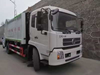 东风天锦后装14吨压缩垃圾车国六15吨压缩垃圾车图片
