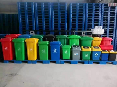 240L分类环保垃圾桶厂家批量价格垃圾车配件图片