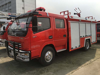 东风凯普特2.5吨水罐消防车东风水罐消防车图片