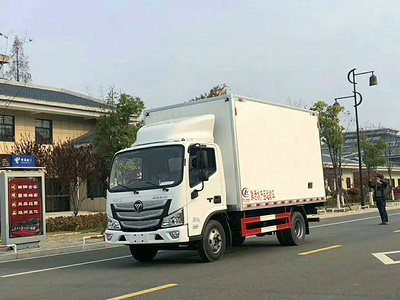 国六福田欧马可S1冷藏车4.2米冷藏车康明斯130马力国六福田冷藏车图片
