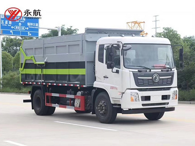 东风天锦国六压缩式对接垃圾车对接垃圾车图片