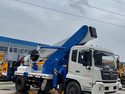 东风45米高空作业车厂家报价新能源电动折臂高空作业车图片